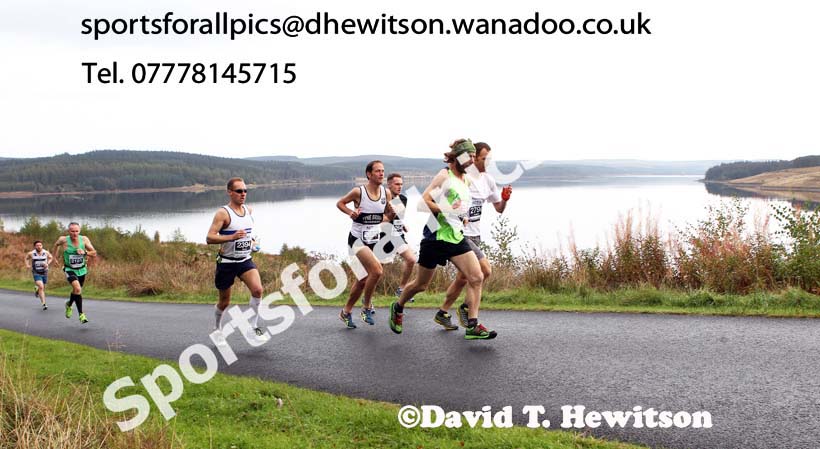 Start of the Kielder Marathon. Photo: David T. Hewitson/Sports for All Pics